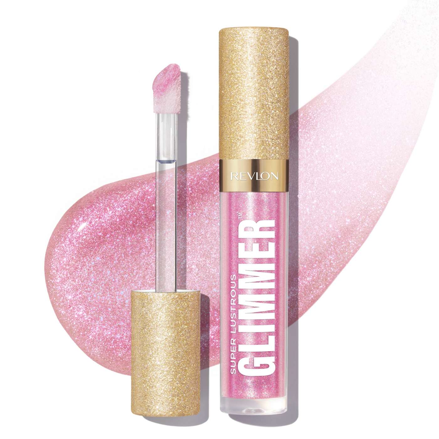 Revlon Super Lustrous Glimmer Gloss - 002 Pink Prism; image 1 of 6