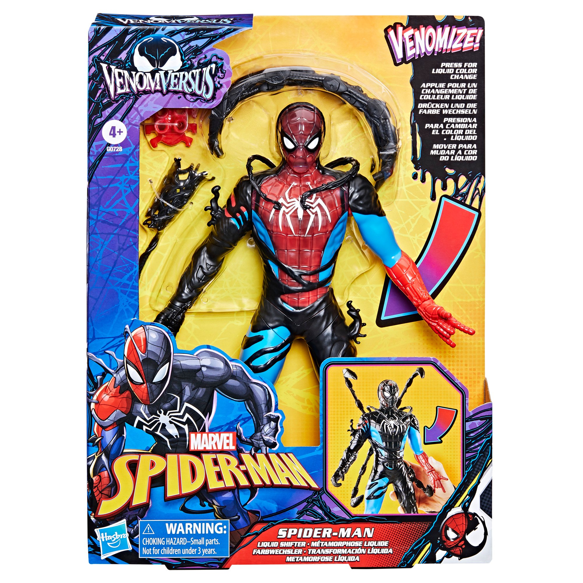 Marvel Spider-Man Venom Versus Liquid Shifter Action Figure