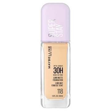 Maybelline SuperStay Lumi-Matte Foundation - 118, 1 oz