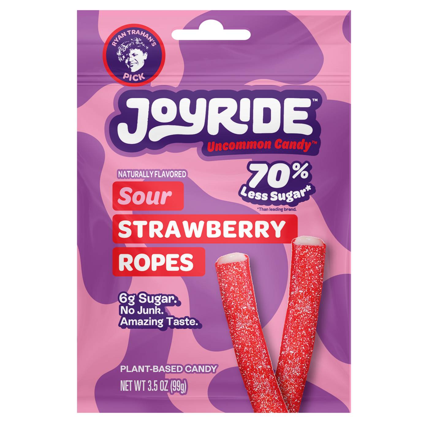 Joyride Sour Strawberry Ropes; image 1 of 2