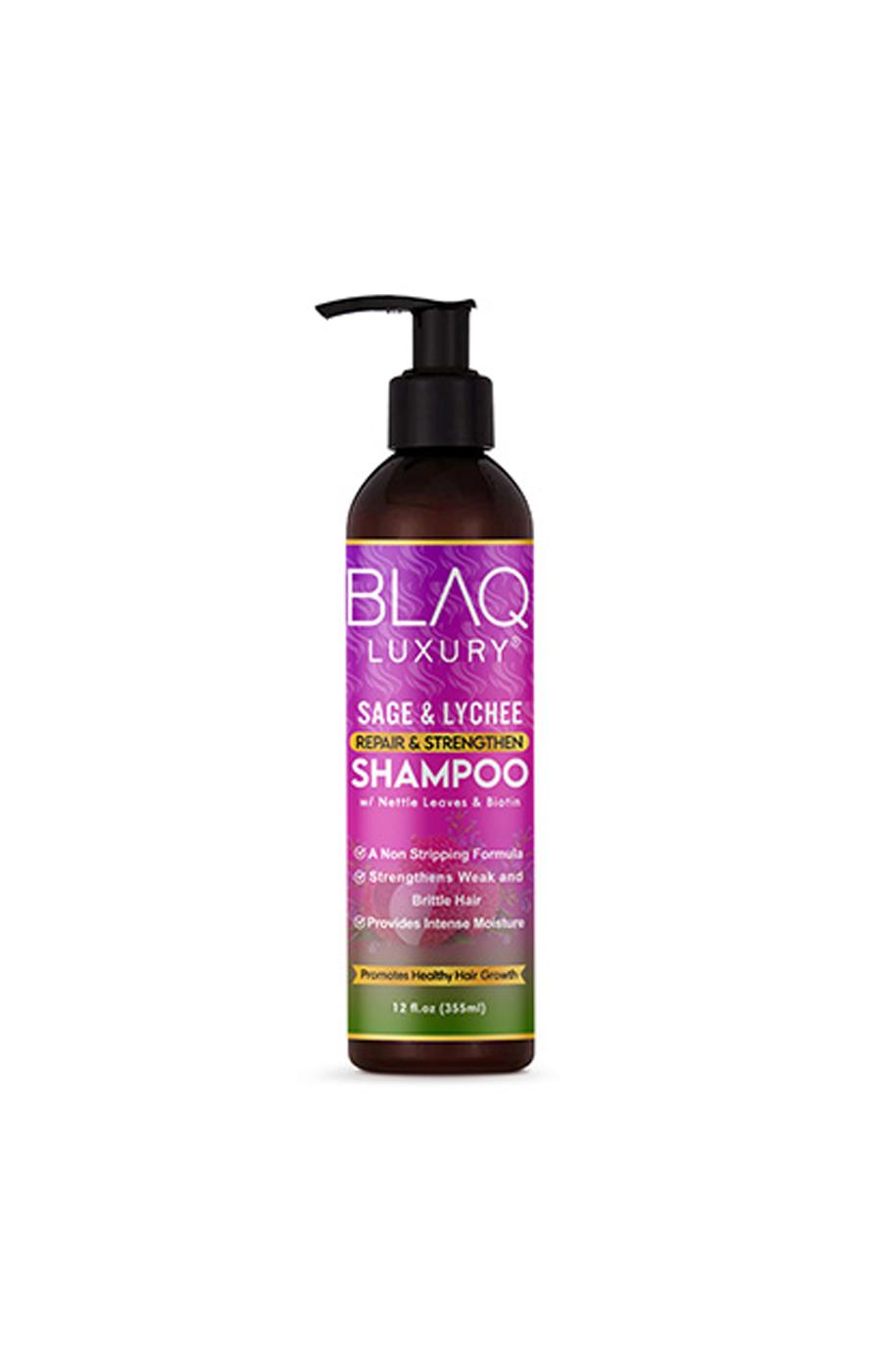 BLAQ Luxury Repair & Strengthen Shampoo - Sage & Lychee; image 1 of 2