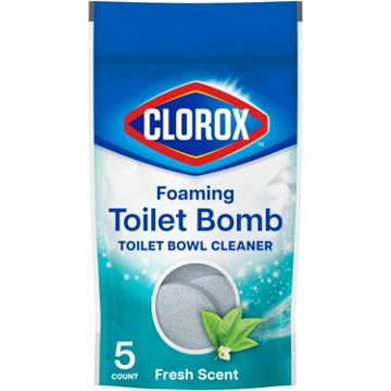 Clorox Foaming Bomb Toilet Bowl Cleaner - Fresh Scent, 5 ct
