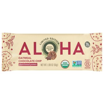 Aloha 14g Protein Bar - Oatmeal Chocolate Chip