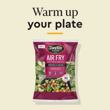 Taylor Farms Spicy Maple Brussels Air Fry Kit, 12 oz
