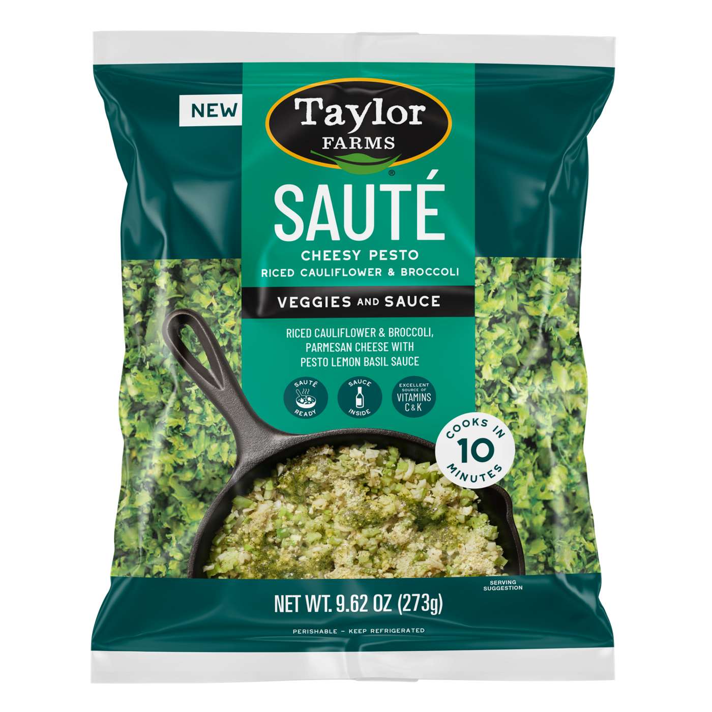 Taylor Farms Cheesy Pesto Saute Kit; image 1 of 2