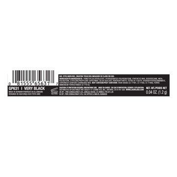 L.A. Girl Glide Gel Liner - Very Black