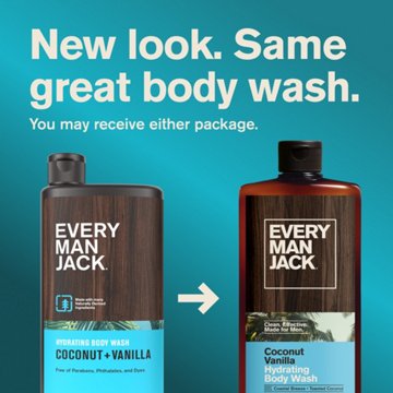 Every Man Jack Body Wash - Coconut & Vanilla