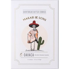 Makabi & Sons Oaxaca Chocolate, Cinnamon, and Cayenne Shortbread