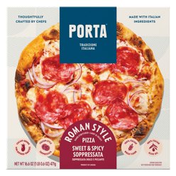 Porta Uncured Pepperoni Roman Style Pizza, 15.2 oz | Central