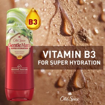Old Spice Gentleman's Super Hydration Body Wash - Fiji