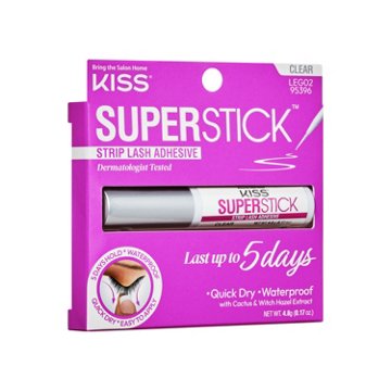 KISS 5 Day Stay Strip Waterproof Lash Adhesive - Clear