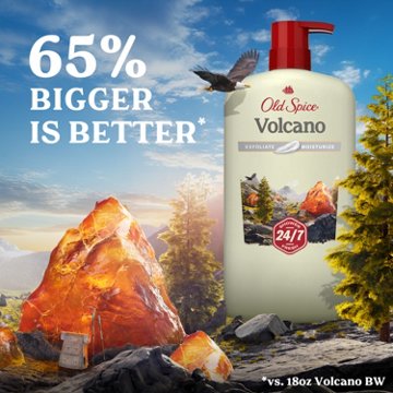 Old Spice Exfoliating Body Wash - Volcano