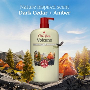 Old Spice Exfoliating Body Wash - Volcano