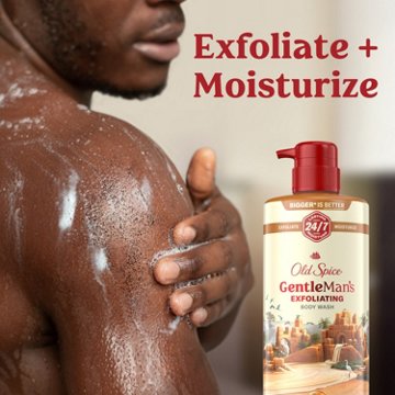 Old Spice Gentleman's Exfoliating Body Wash - Brown Sugar & Cocoa Butter