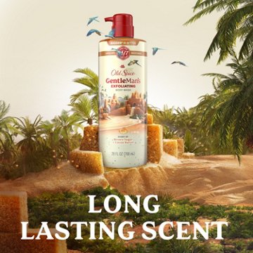 Old Spice Gentleman's Exfoliating Body Wash - Brown Sugar & Cocoa Butter