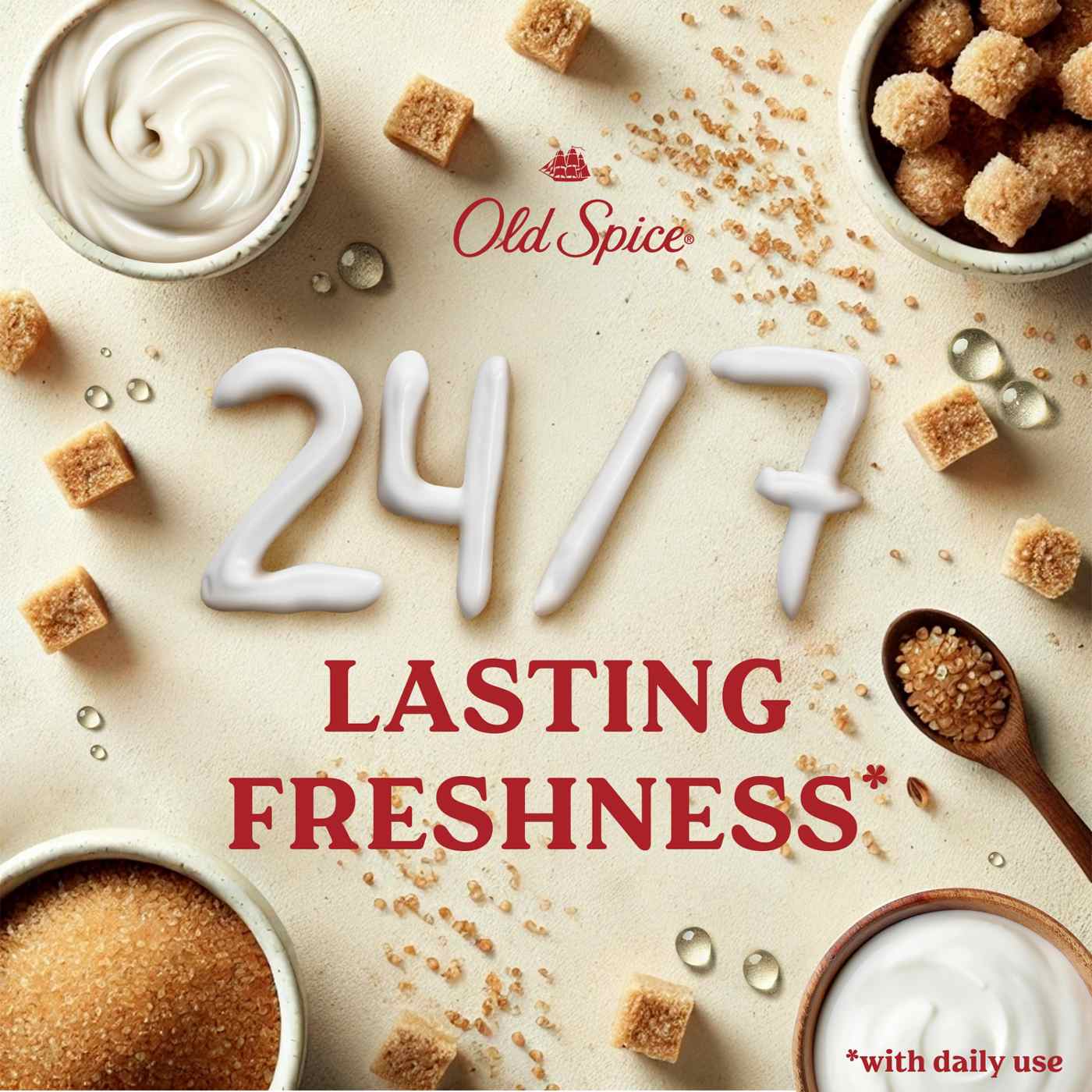 Old Spice Gentleman's Exfoliating Body Wash - Brown Sugar & Cocoa Butter; image 7 of 8