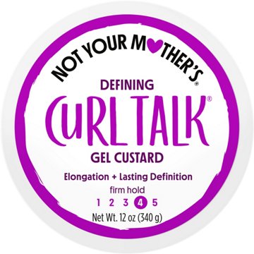 Not Your Mothers Curl Talk Defining Gel Custard