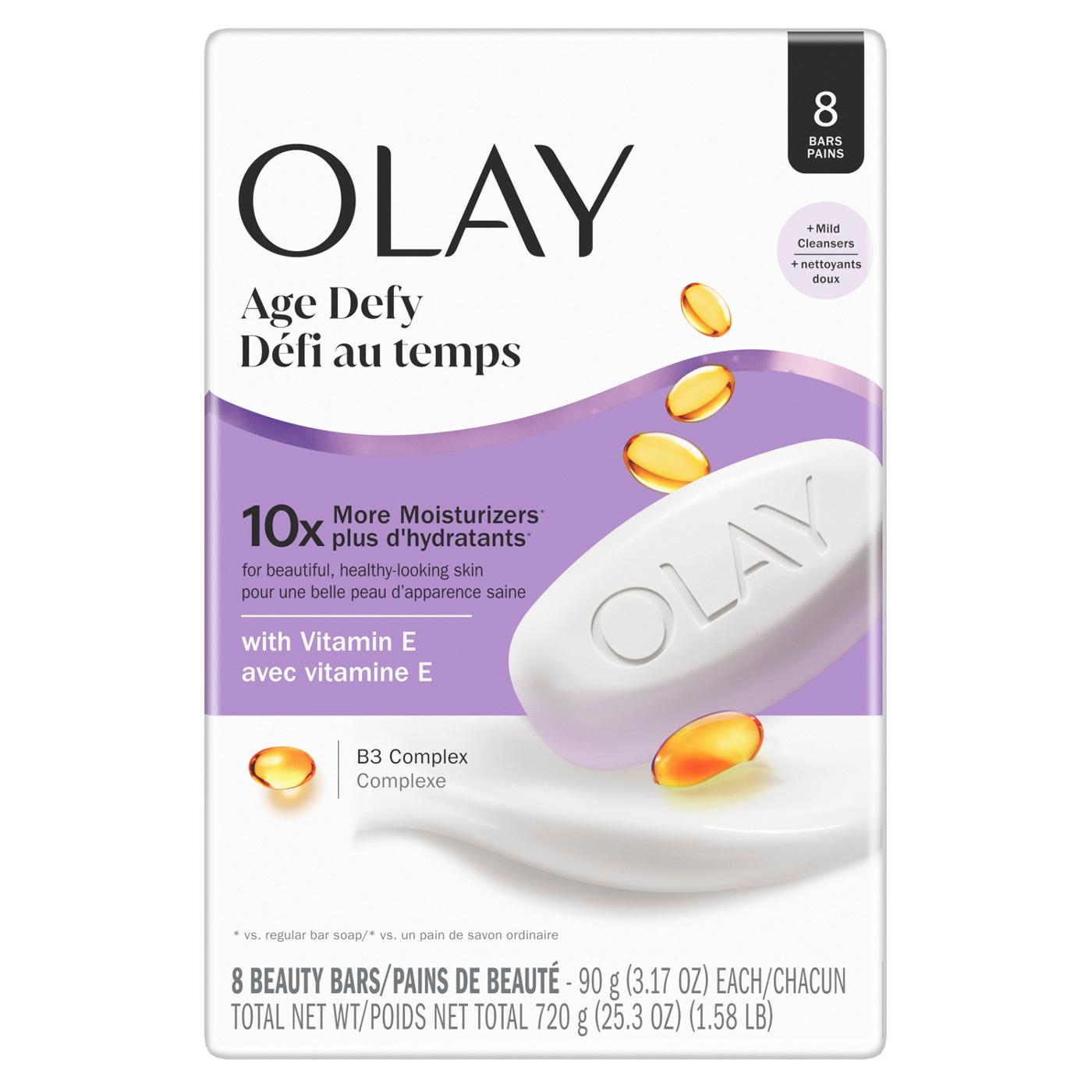 Olay Age Defy Beauty Bar Soap - Vitamin E; image 1 of 5