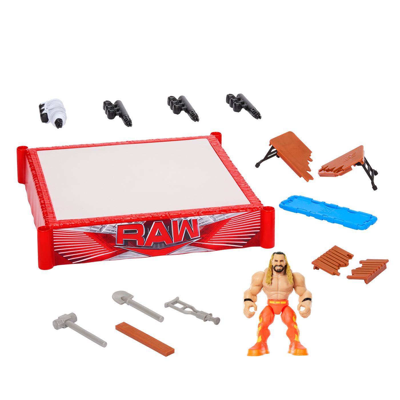 WWE Knuckle Crunchers Rebound Ring Playset - Shop Playsets