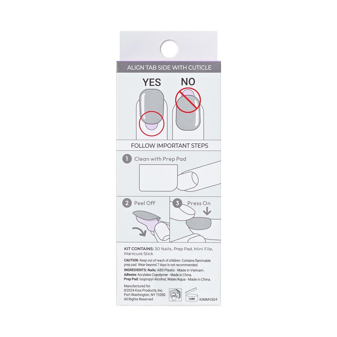 KISS imPRESS Press-On Manicure - Fearless; image 7 of 8