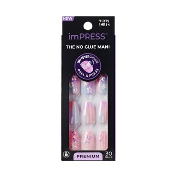 KISS imPRESS Premium Medium Nails - Portal, 30 ct
