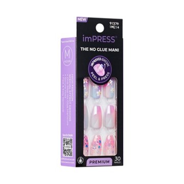 KISS imPRESS Premium Medium Nails - Portal, 30 ct