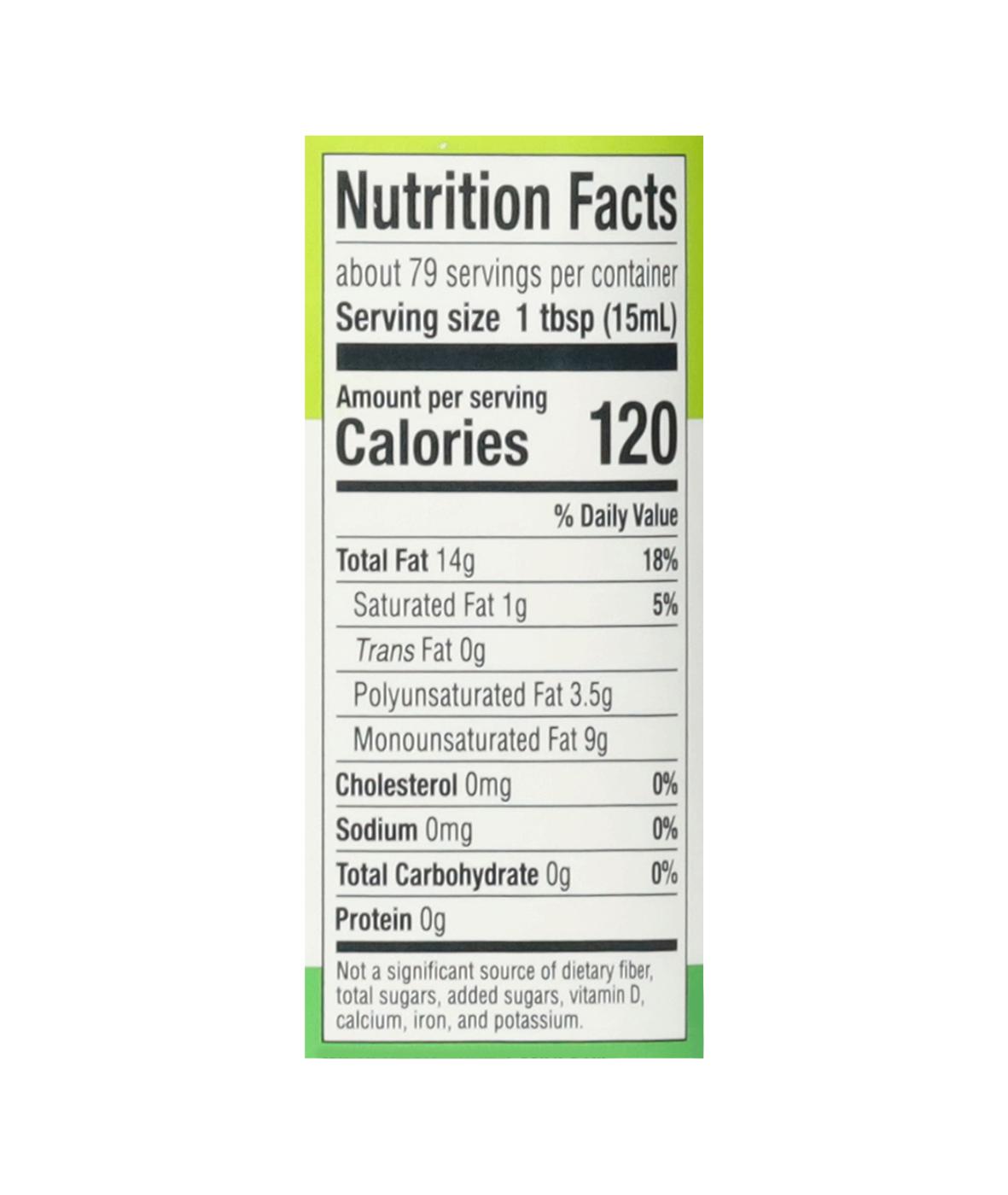 Wesson Canola Oil; image 2 of 2