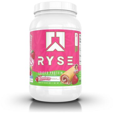 Ryse Loaded Whey 25g Protein Drink Mix - Strawberry Shortcake Rolls, 2 lbs