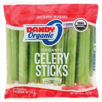 Fresh Organic Celery Sticks, 8 oz