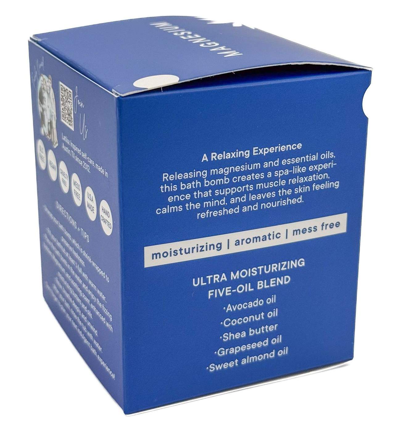 Latika Body Essentials Magnesium Bath Bomb; image 4 of 5