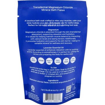Latika Body Essentials Magnesium Bath Soak, 4 oz