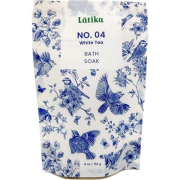 Latika Body Essentials Bath Soak - White Tea, 4 oz