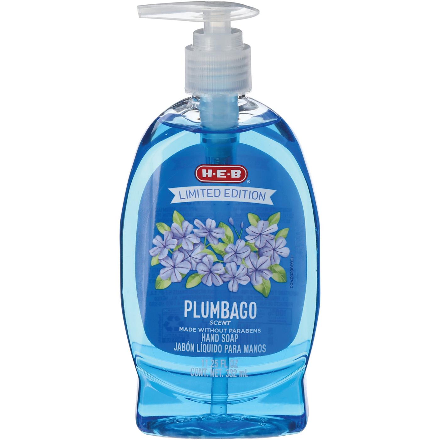 H-E-B Limited Edition Liquid Hand Soap - Plumbago Scent; image 1 of 2