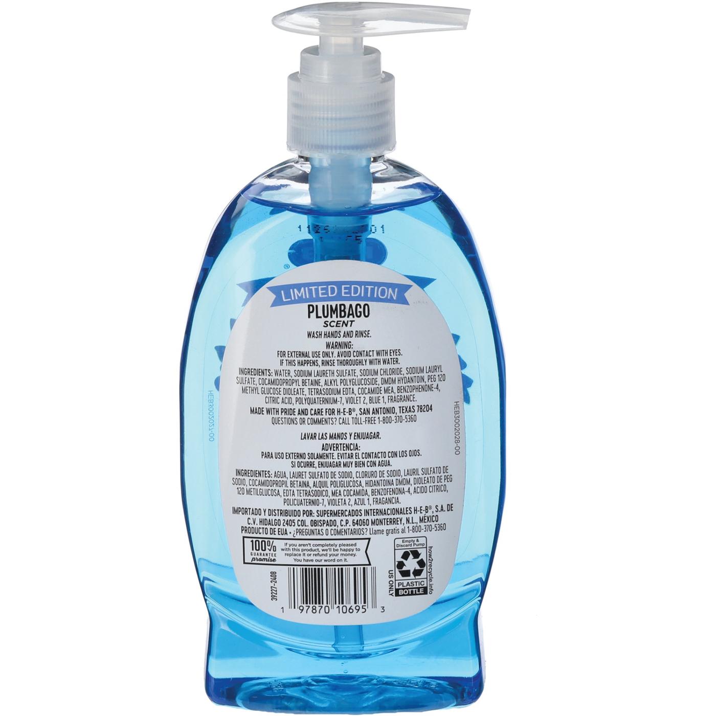 H-E-B Limited Edition Liquid Hand Soap - Plumbago Scent; image 2 of 2