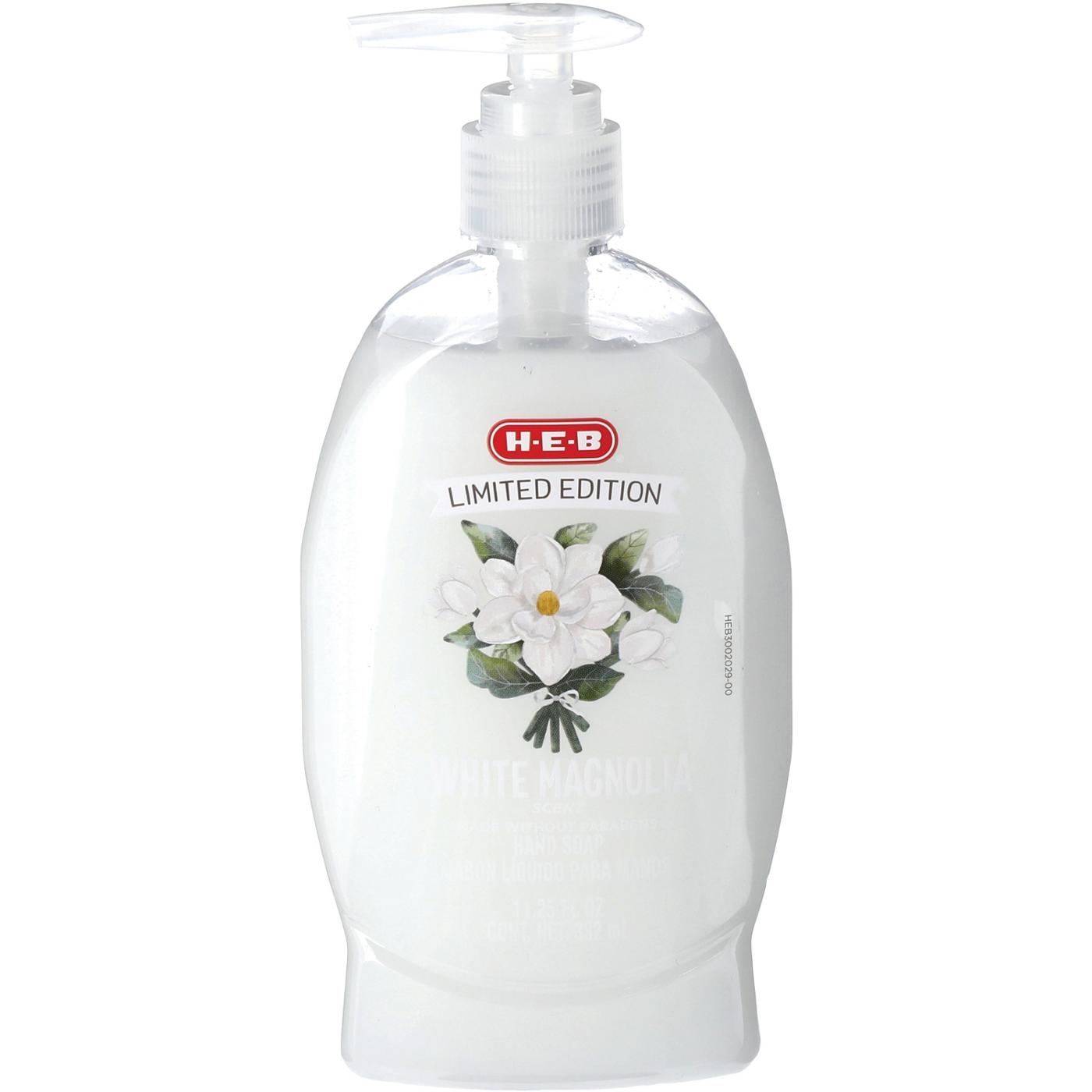 H-E-B Liquid Hand Soap - White Magnolia; image 1 of 2