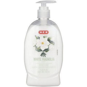 H-E-B Liquid Hand Soap - White Magnolia, 11.25 oz