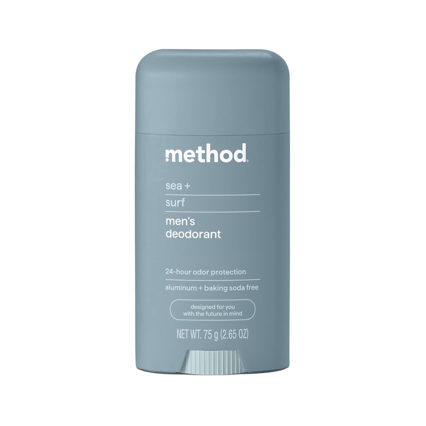 method Men's Aluminum Free Deodorant - Sea + Surf; image 1 of 4