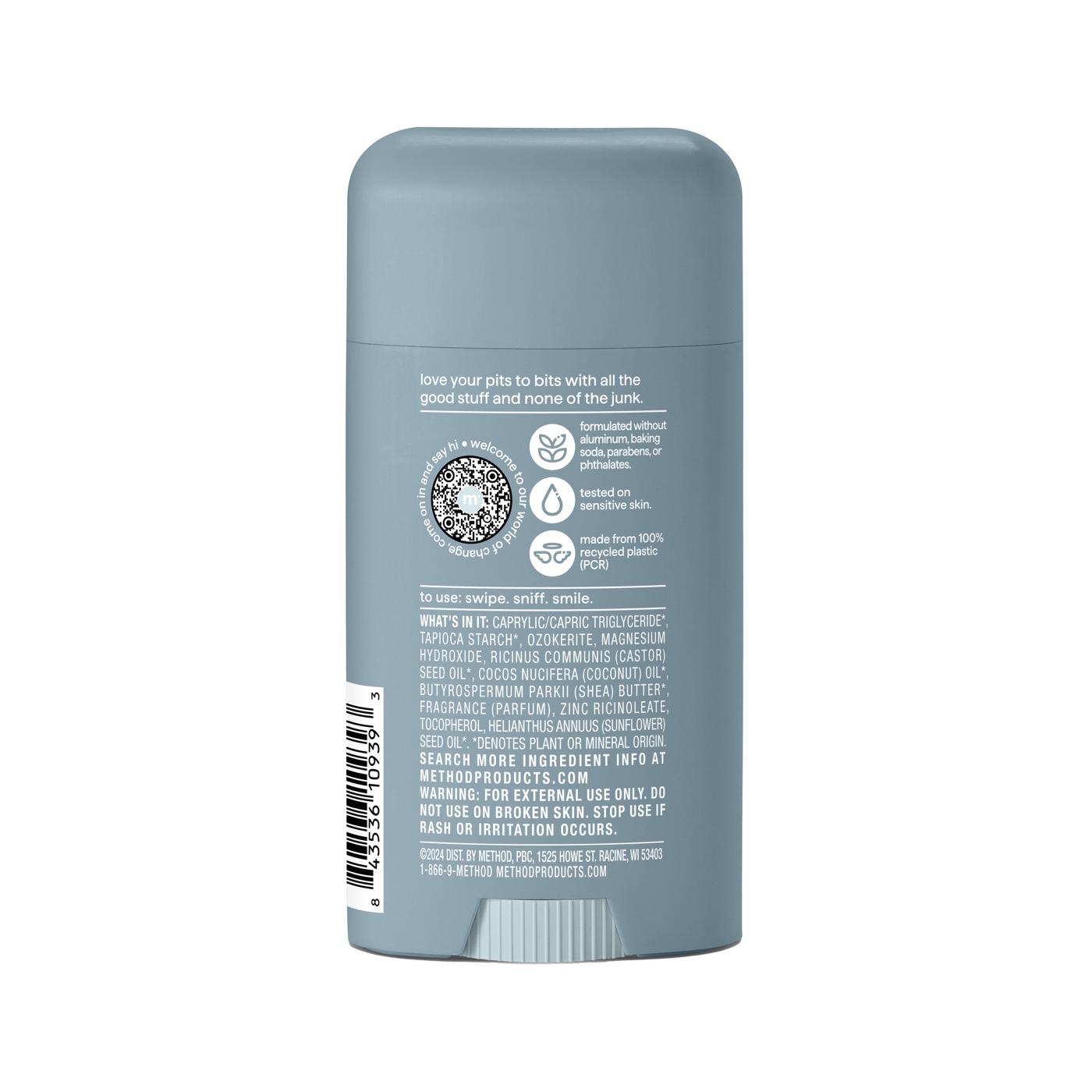 method Men's Aluminum Free Deodorant - Sea + Surf; image 4 of 4