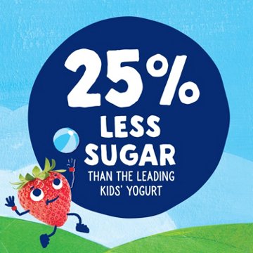 Stonyfield Organic Low Fat Yogurt Pouches - Strawberry Banana
