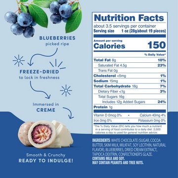 Tru Fru Freeze Dried Blueberries & Crème