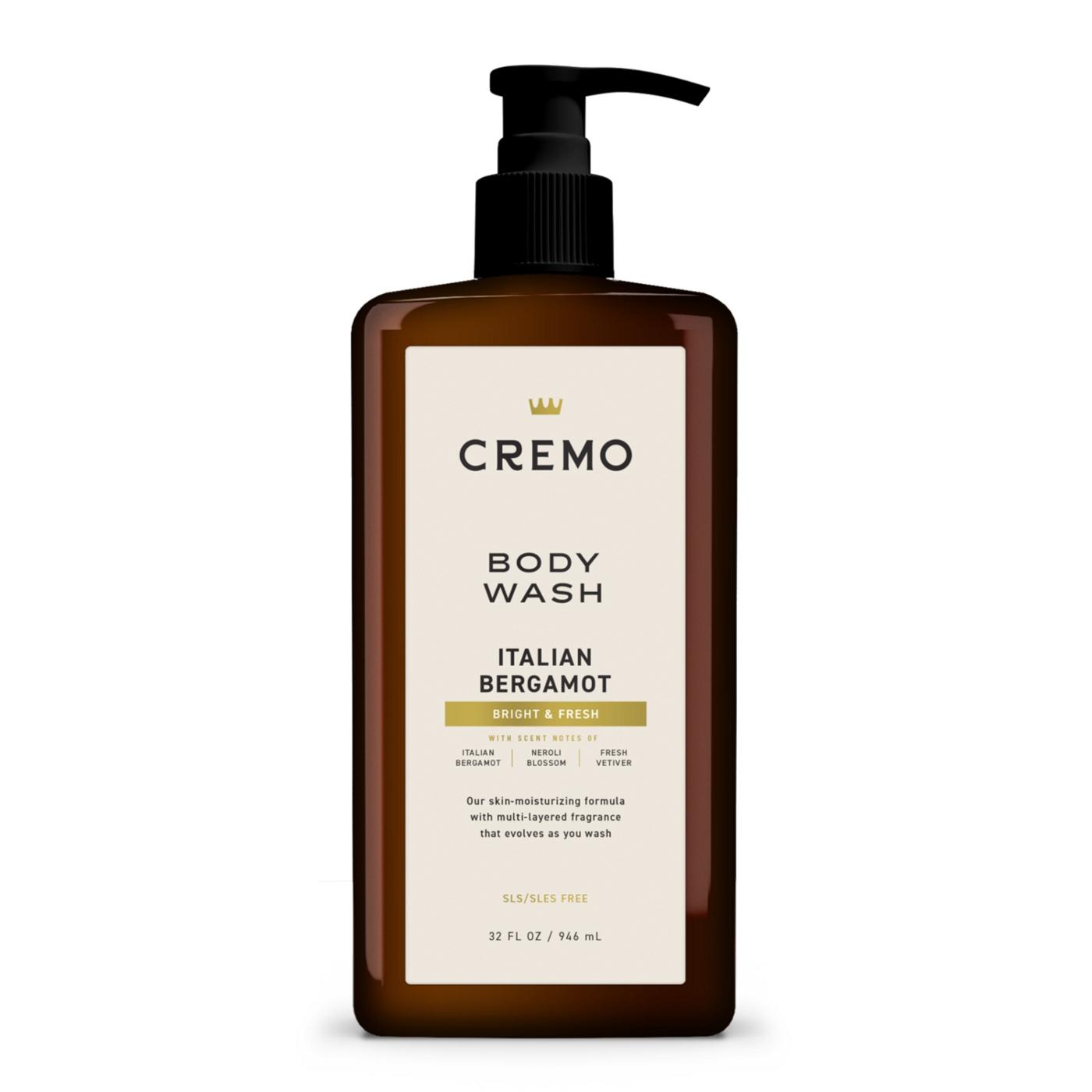 Cremo Body Wash - Italian Bergamot; image 1 of 7
