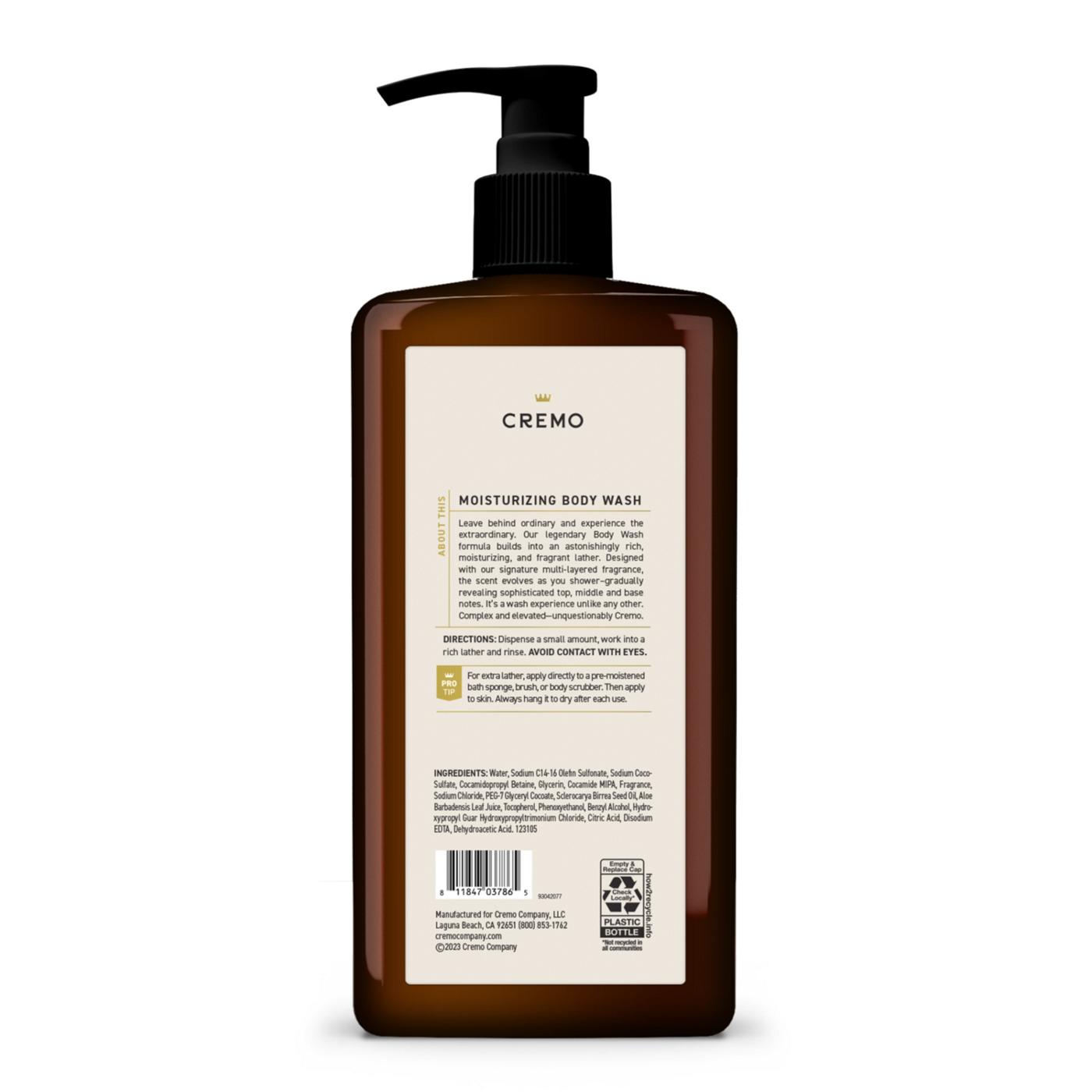 Cremo Body Wash - Italian Bergamot; image 7 of 7