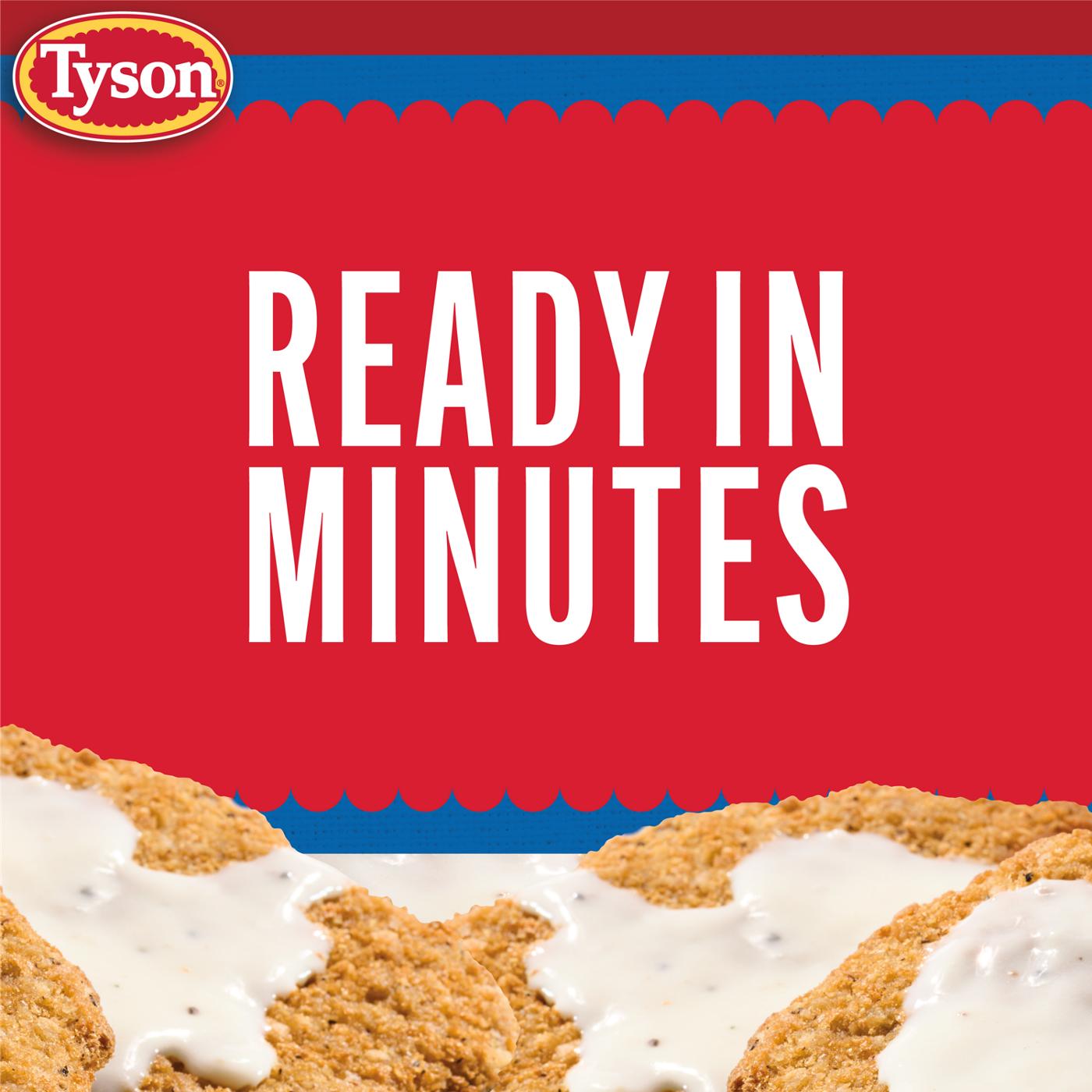 Tyson Frozen Country Fried Steaks with Gravy Mix; image 3 of 7