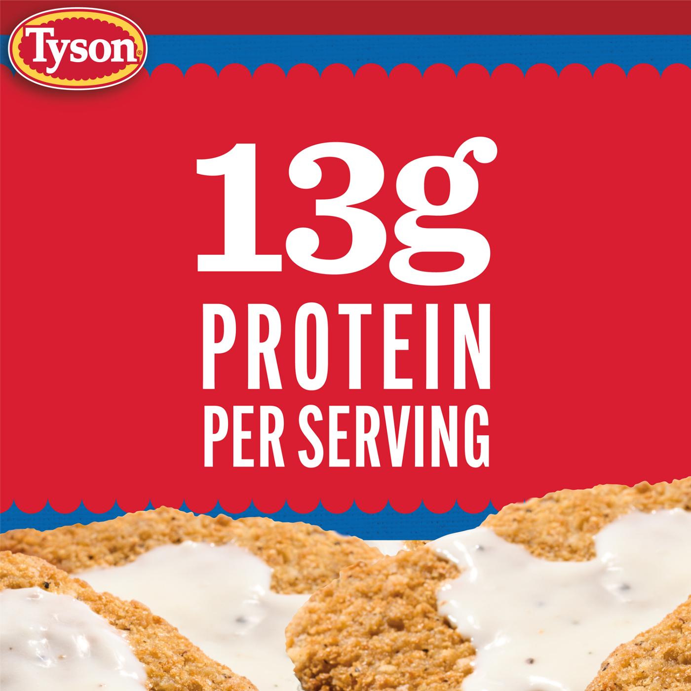 Tyson Frozen Country Fried Steaks with Gravy Mix; image 4 of 7