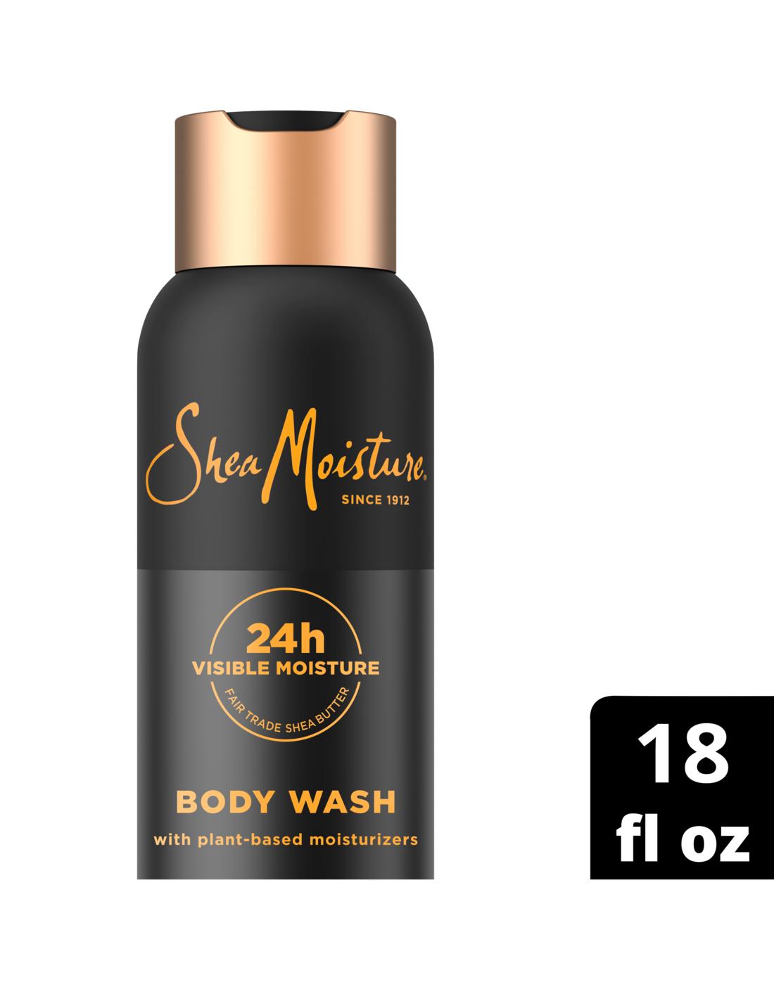 Shea Moisture African Black Soap Calm & Clearing Body Wash; image 5 of 6