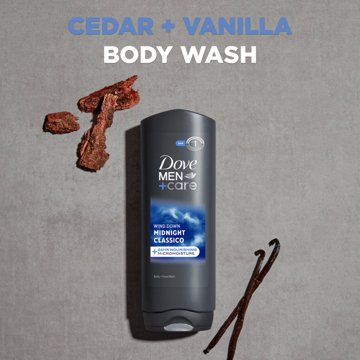 Dove Men+Care Nourishing Face & Body Wash - Midnight Classico