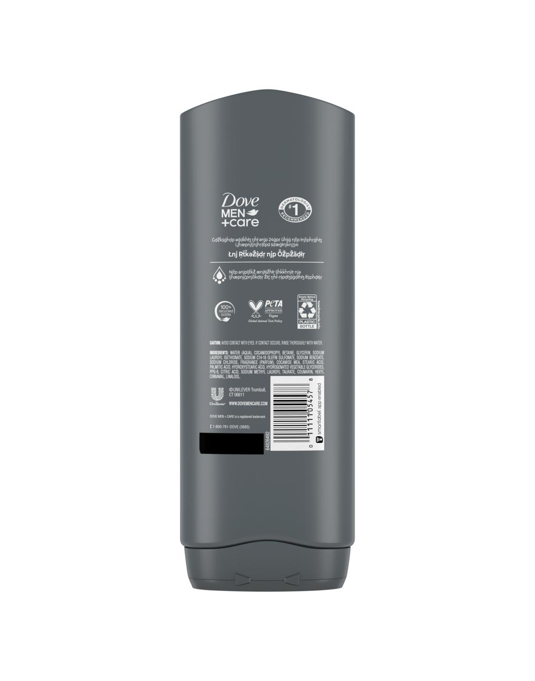 Dove Men+Care Nourishing Face & Body Wash - Midnight Classico; image 4 of 5