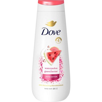 Dove Moisturizing Body Wash Limited Edition - Watermelon & Guava Nectar