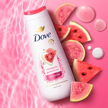 Dove Moisturizing Body Wash Limited Edition - Watermelon & Guava Nectar