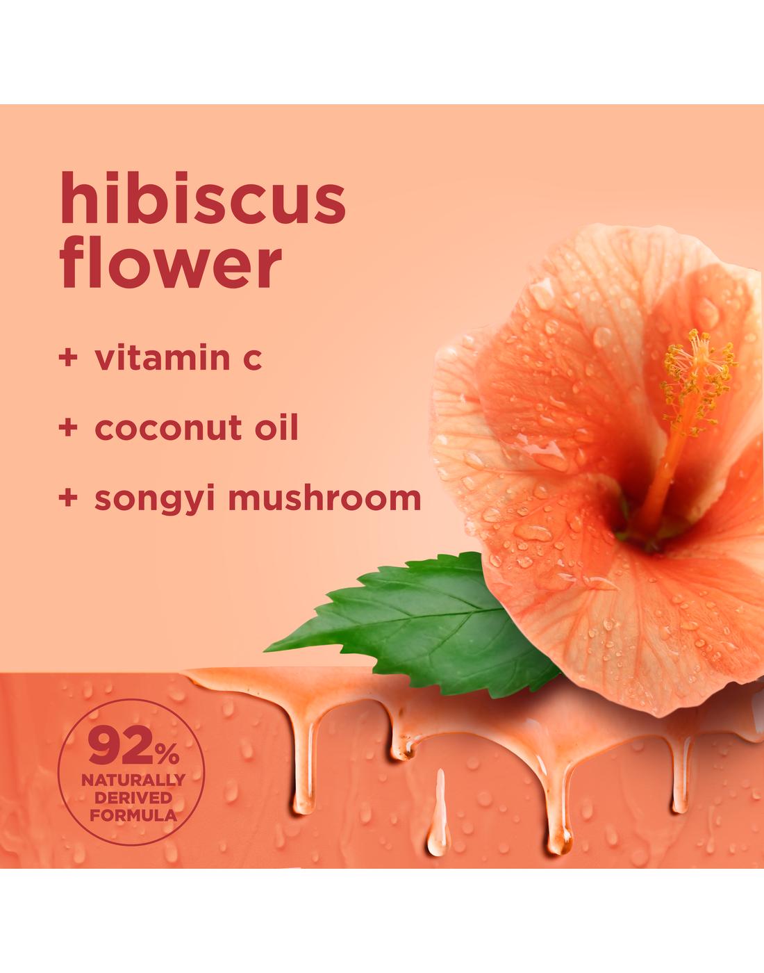 Shea Moisture Glowing Radiance Body Wash - Coconut & Hibiscus; image 3 of 5